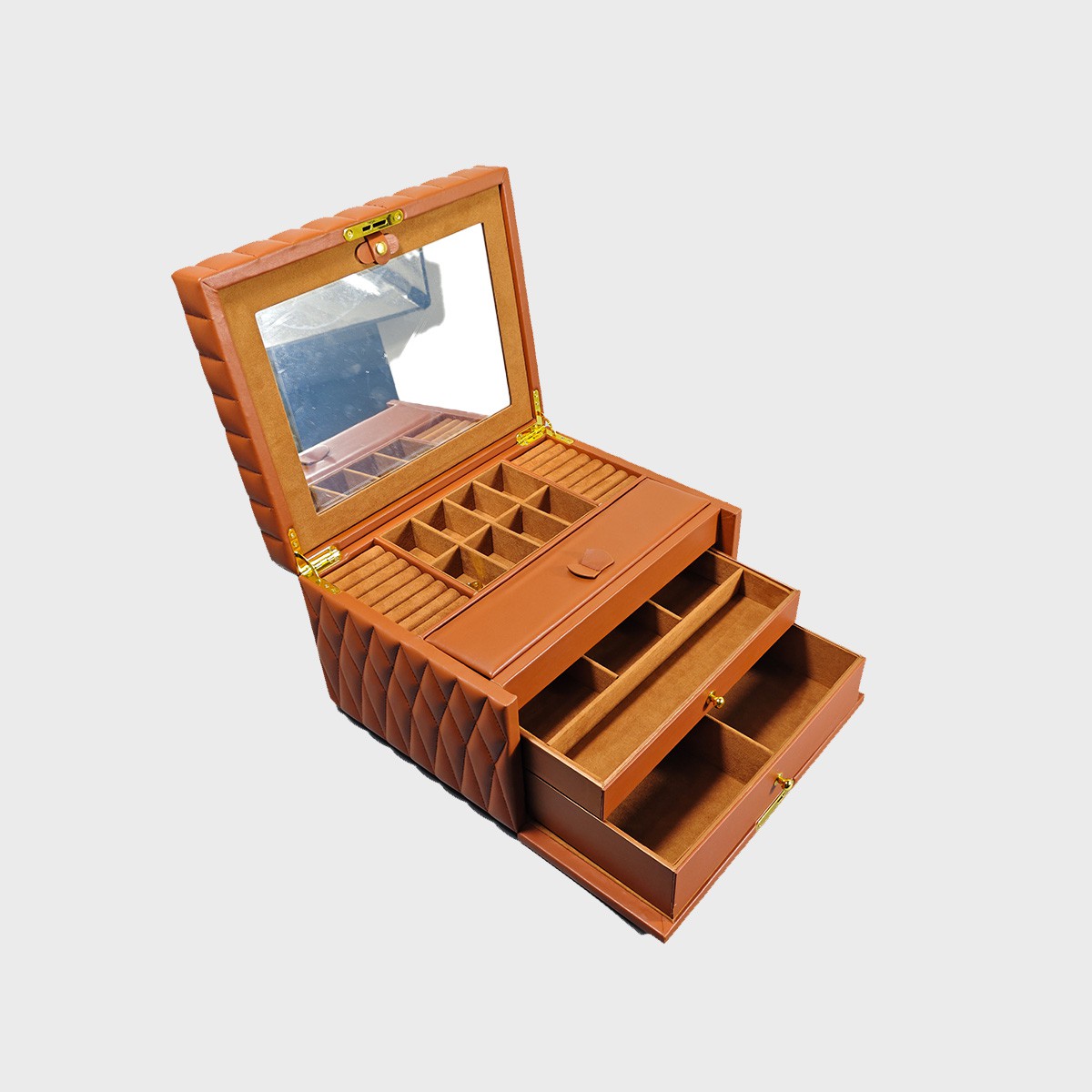 Jewelry box with mirror Jewelry box with mirror